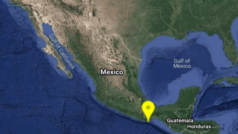 Alerta Sísmica: Sismo registrado en Mexico