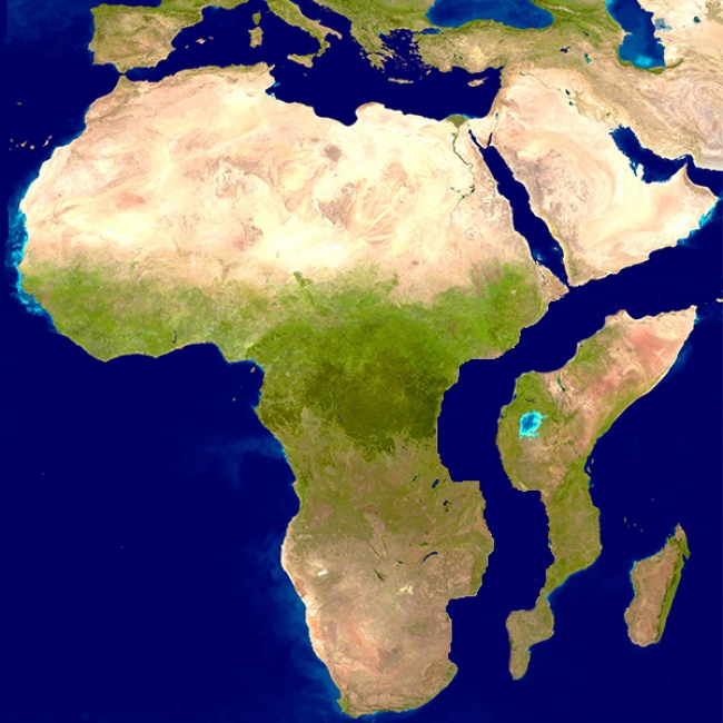 El Continente Africano se está partiendo en dos.