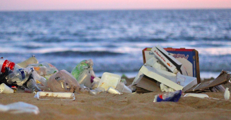 Retorno de turismo a playas de México deja derrama de ¡19 toneladas de basura!