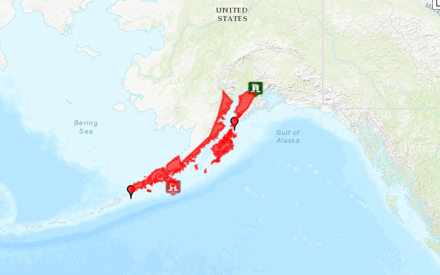 Potente terremoto de 7.5 en Alaska, se emite alerta de tsunami.
