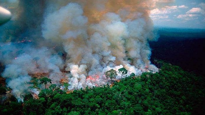 Gobierno de Brasil despliega a la Fuerza Nacional para combatir incendios de El Pantanal.