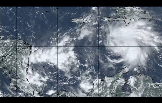 Se forma la tormenta tropical «Eta» en el Océano Atlántico.