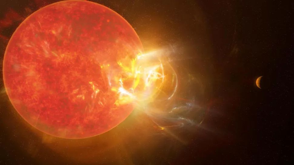 Próxima Centauri lanza llamarada enorme, la vida extraterrestre peligra.