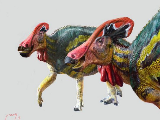 Tlatolophus galorum: dinosaurio hablador se halla en México.