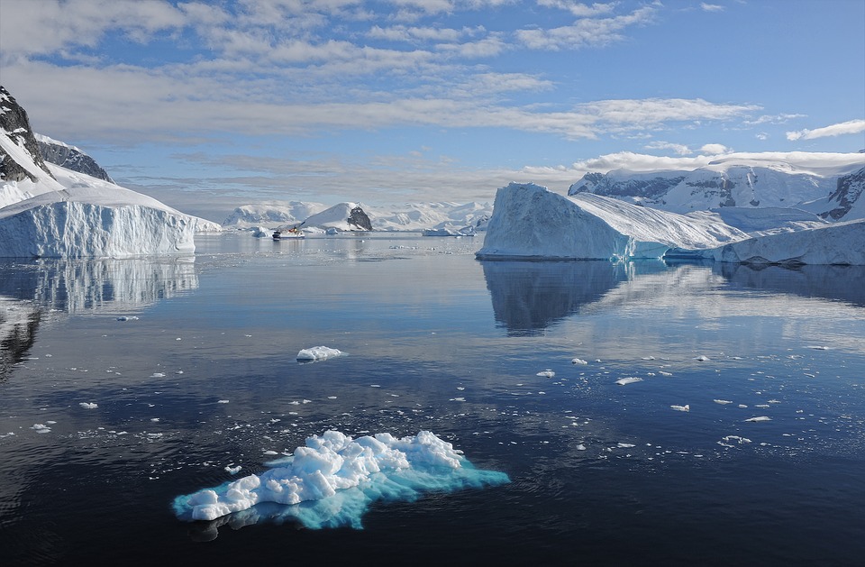 Capa de hielo de la Antártida: derretimiento podría generar un colapso.