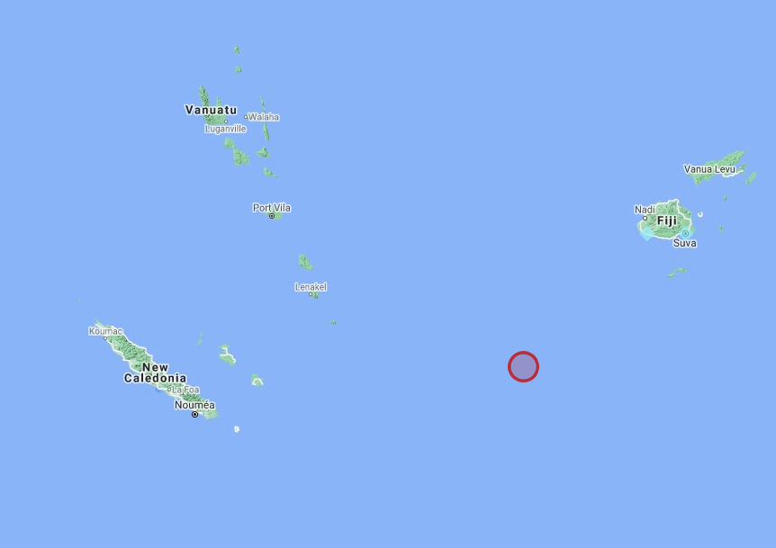 Terremoto de 6.9 azota estas islas del Pacífico en Oceanía.