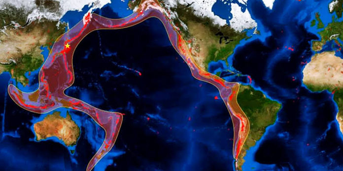 Anillo de Fuego: reporta fuerte actividad sísmica en países que lo forman.