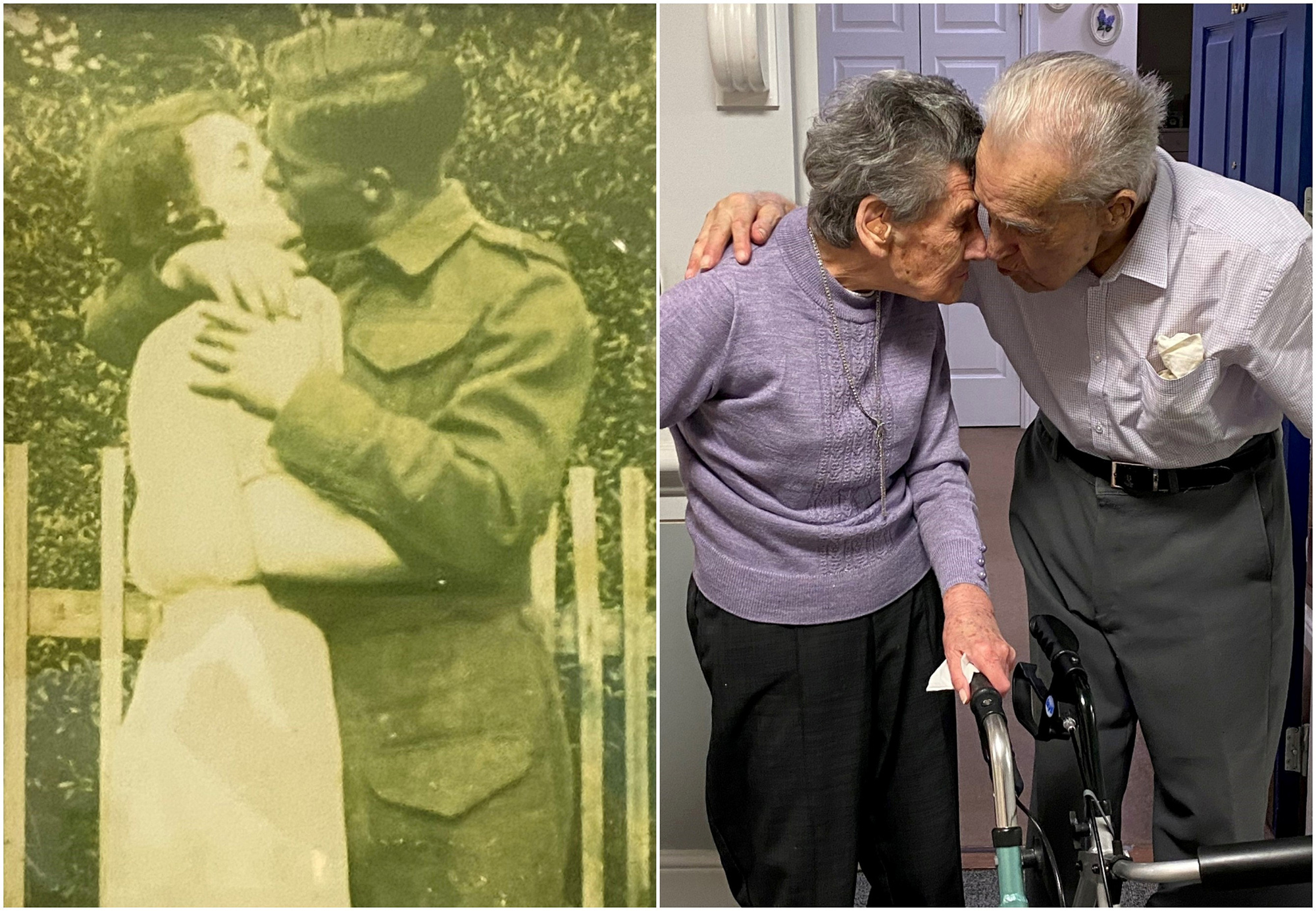 Pareja celebra 81 años de casados. De jóvenes les dijeron que «no durarían».