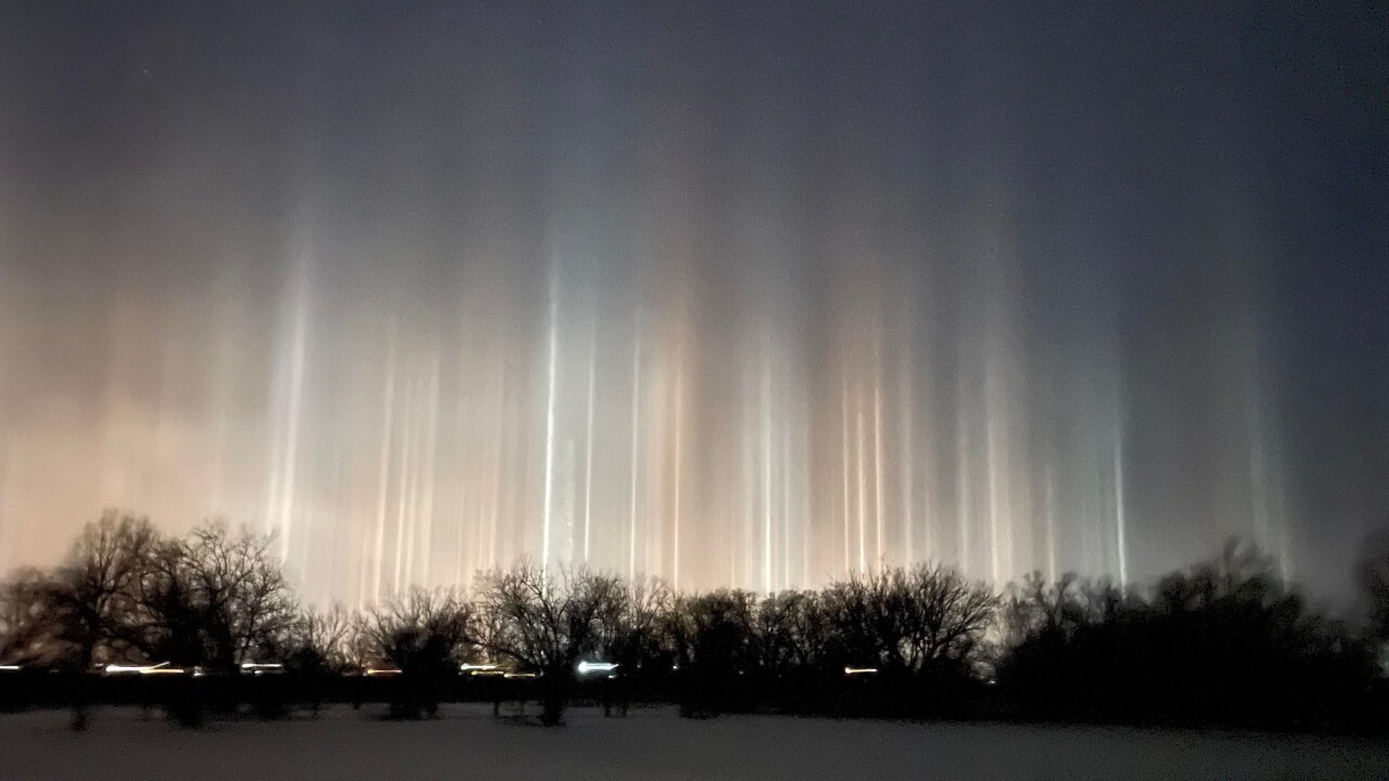 «Pilares de luz», extraño fenómeno fue visto en el estado de Colorado, Estados Unidos.